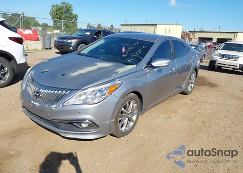 2015 Hyundai Azera из США, поврежденный, VIN KMHFG4JG6FA490435